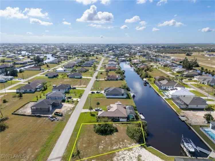 Land For Sale in 2372, Northwest 38th Place, Cape Coral, Florida