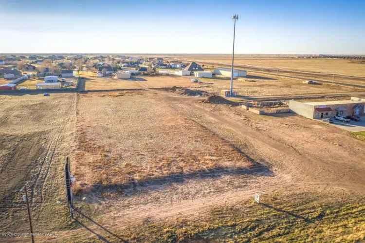 Build Land Near Amarillo with Caliche Pad and Frontage on Soncy FM 2590