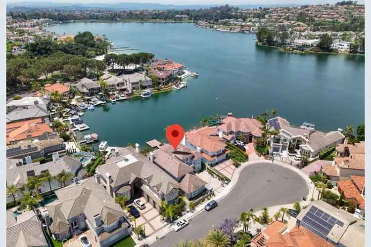 Buy Waterfront Estate Luxurious Home in Lake Mission Viejo with Stunning Views