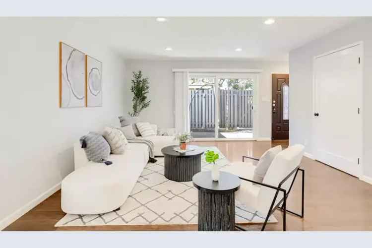 Rent Stunning Remodeled Cupertino Round Tree Townhouse with Pool