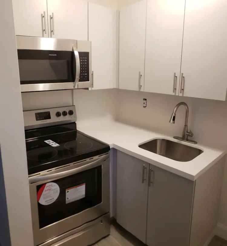 Rent Apartment Unit Remodeled Studio with Parking and Modern Features