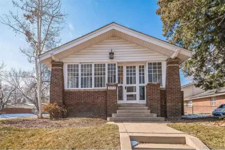 Buy Craftsman Home in Sloan's Lake Highland Area with Character and Charm