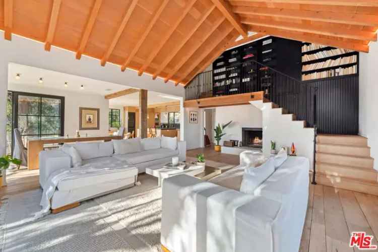 Buy Storybook Home in Hollywoodland with Breathtaking Views and Luxury Features