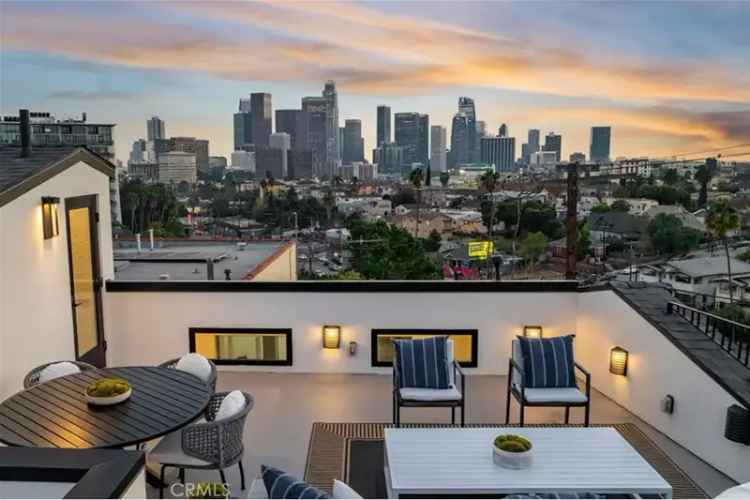 Buy Single Family Home in Echo Park with Downtown LA Views and Roof Deck