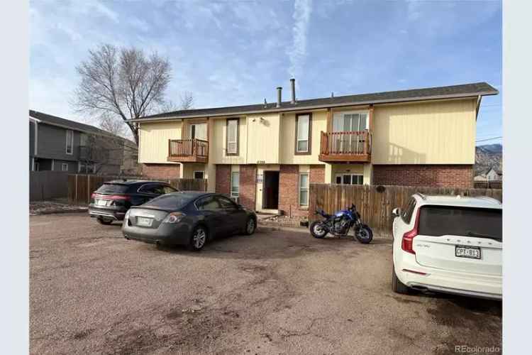 Invest in 4-Plex Property with Modern Upgrades in Colorado Springs