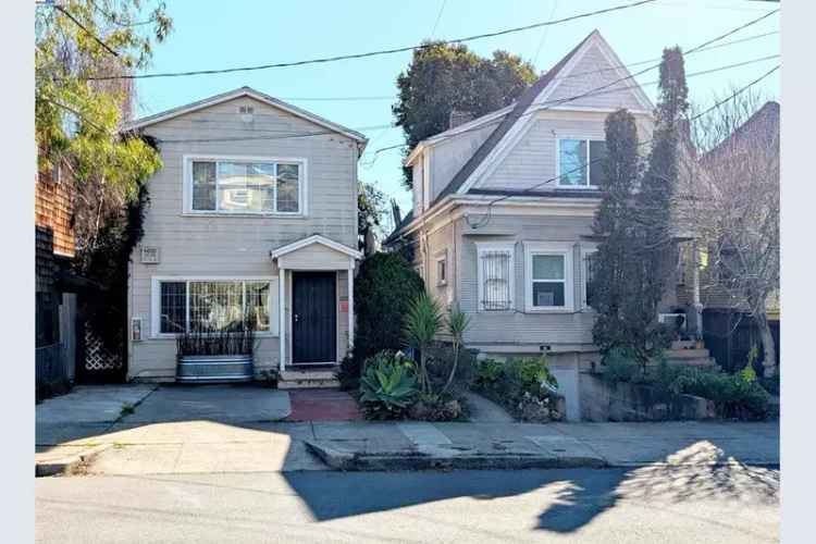 Buy Single Family Home and Triplex in South Berkeley with Private Yard