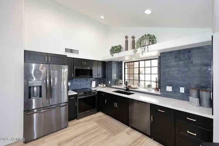 Buy Townhome in Stunning Remodel with Gourmet Kitchen and Fireplace