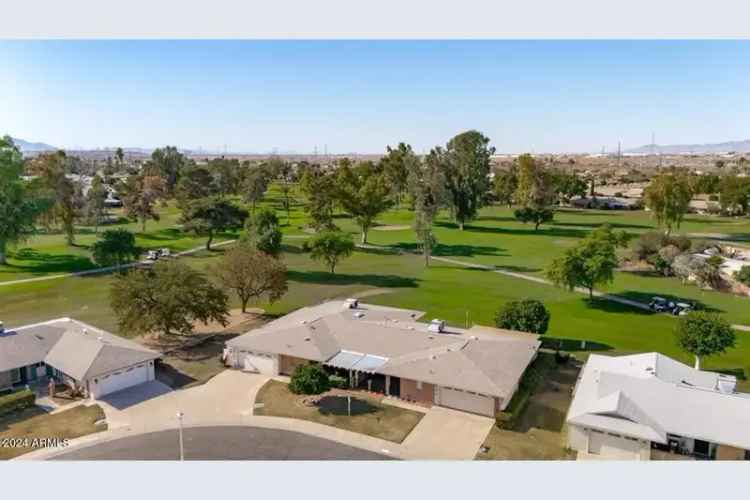 Golf Course Home for Sale in Sun City with Beautiful Views