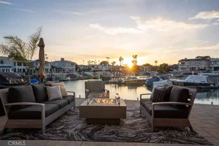 Buy Bayfront Residence in Newport Beach with Stunning Sunset Views