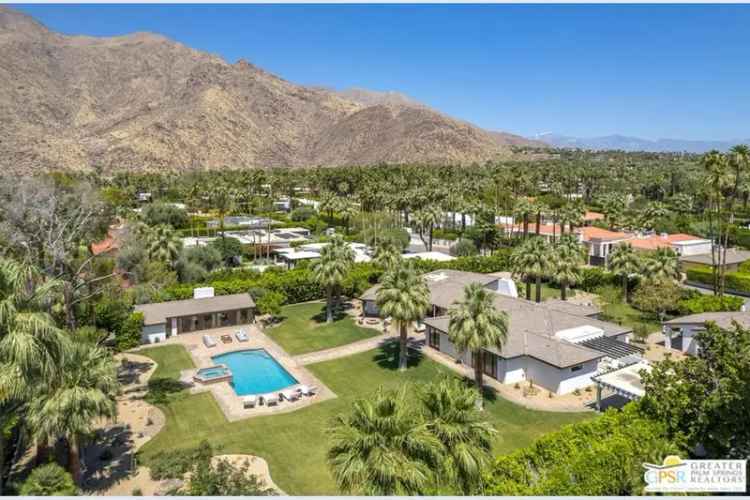 Buy estate 6 bedrooms 9 baths in Old Las Palmas Palm Springs