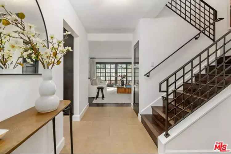 Buy Modern Spanish Townhouse in Prime Santa Monica Location