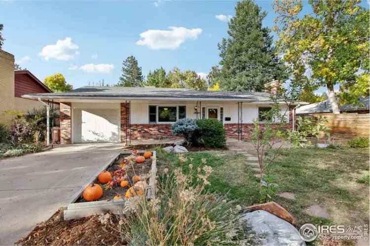 Rent charming ranch home in Boulder with private backyard and great amenities