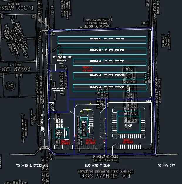 Build Site for Self Storage Use or Retail in Prime Location